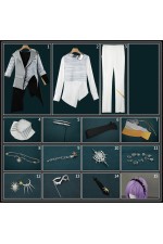 2XXT Cosplay Arknights Ambience Synesthesia 2025 Thorns Cosplay Costume